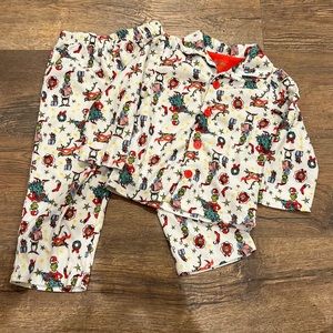 Dr. Seuss Grinch pajamas